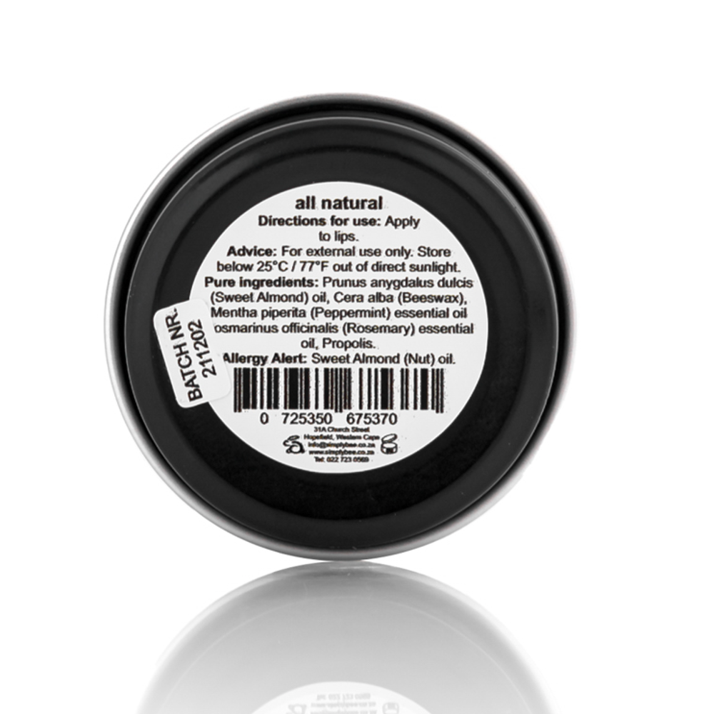 Men's Lip balm tin 15g - Image 2