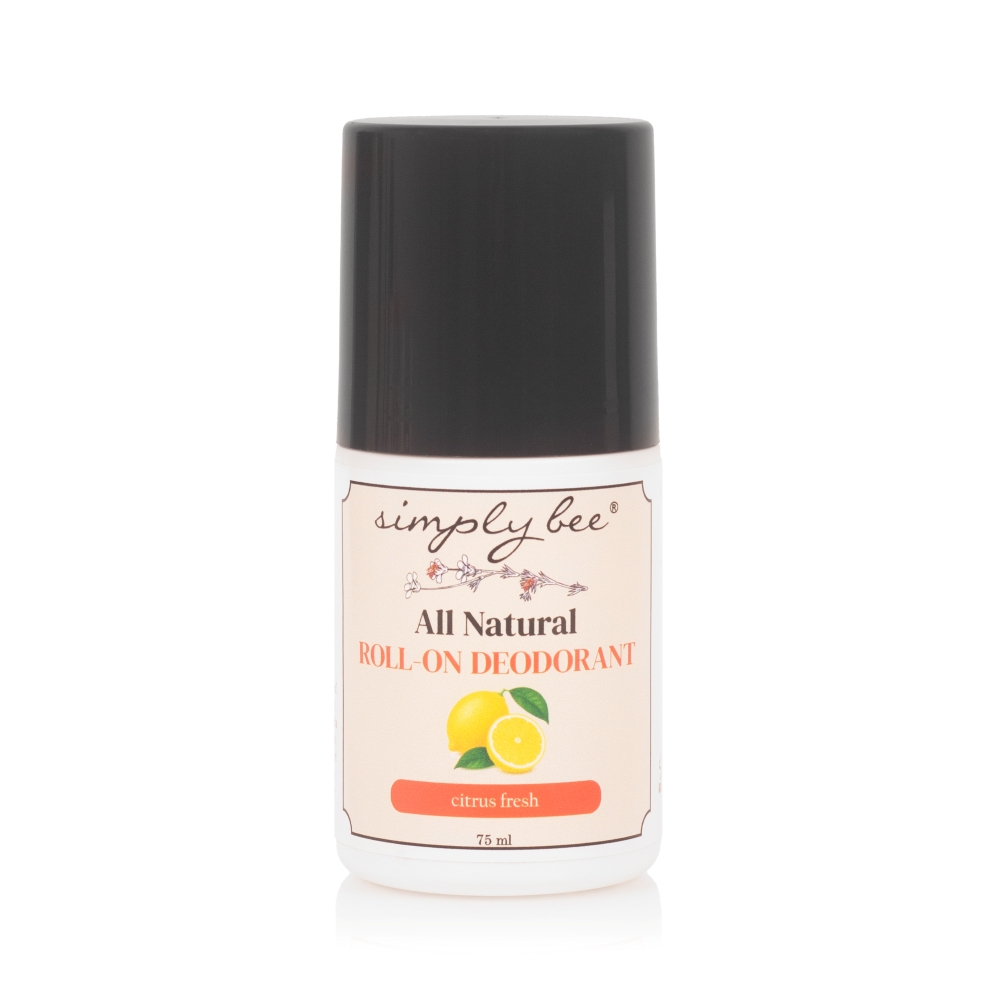 All Natural Roll-on Deodorant - citrus fresh 75ml